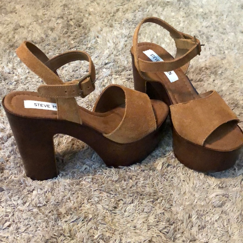 Chunky heel Steve Madden 6 1/2